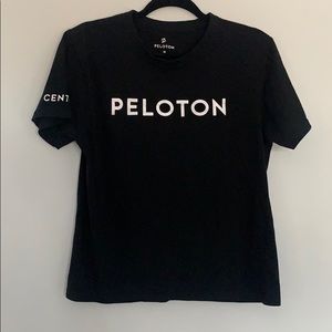 Peloton black tee shirt